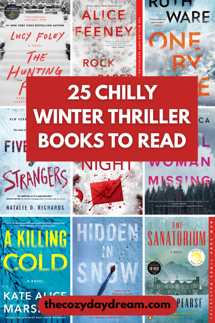 35 Chilling Winter Thriller book recommendations
