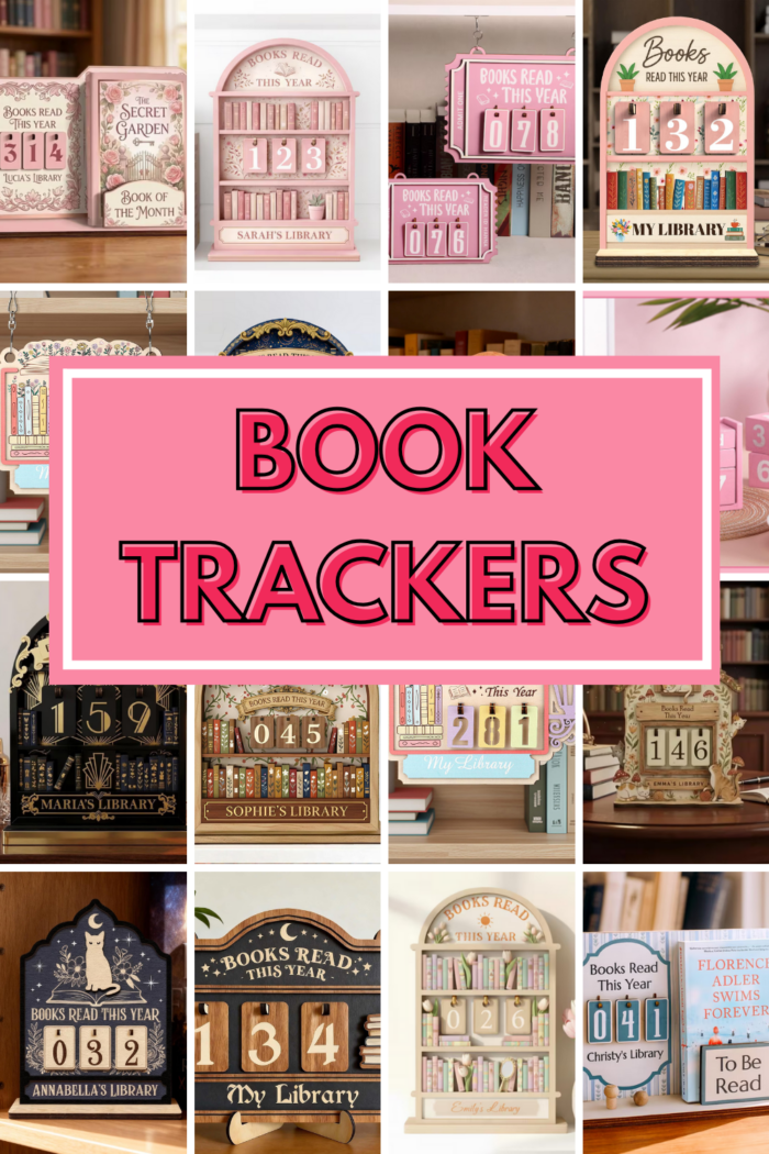32 Book trackers to track your books read this year
