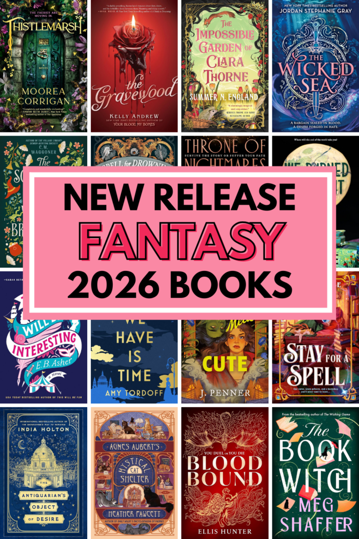 Best new Fantasy books releasing in 2026
