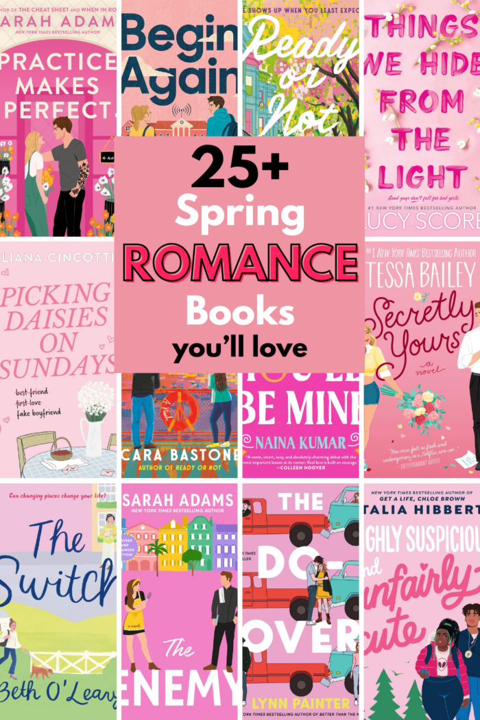 25+ cute Spring romance books to read this season