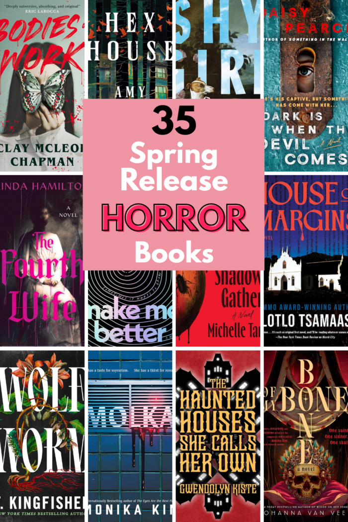 Most anticipated Horror books releasing Spring 2026