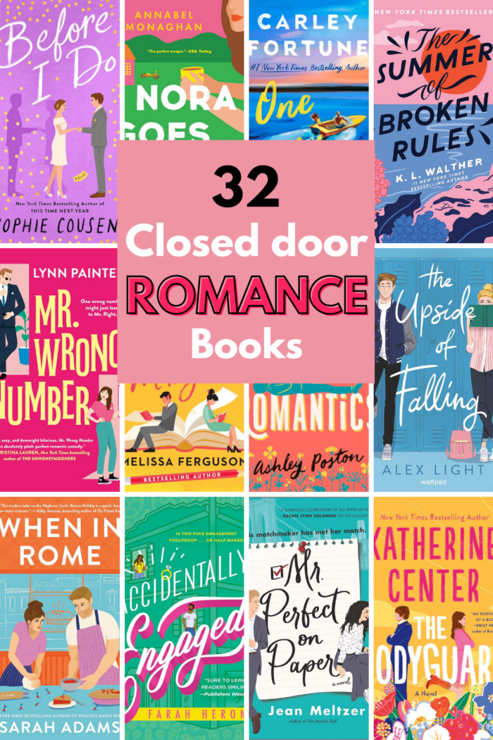 32 Clean romance books for a no-spice read