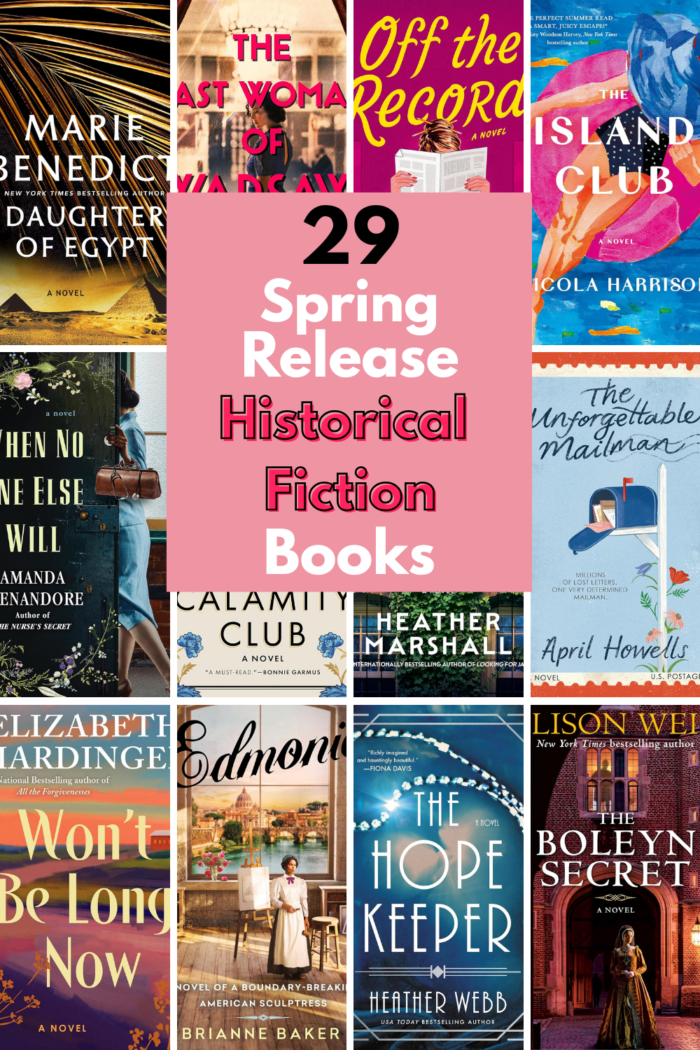 Most anticipated Historical Fiction books releasing Spring 2026