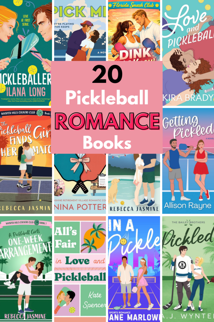 20 Pickleball romance books for sports fans to enjoy