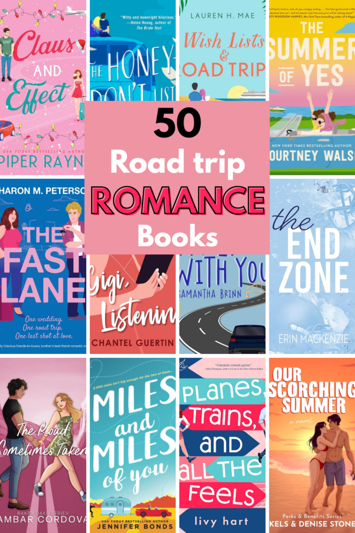 50 Fun road trip romance books to devour
