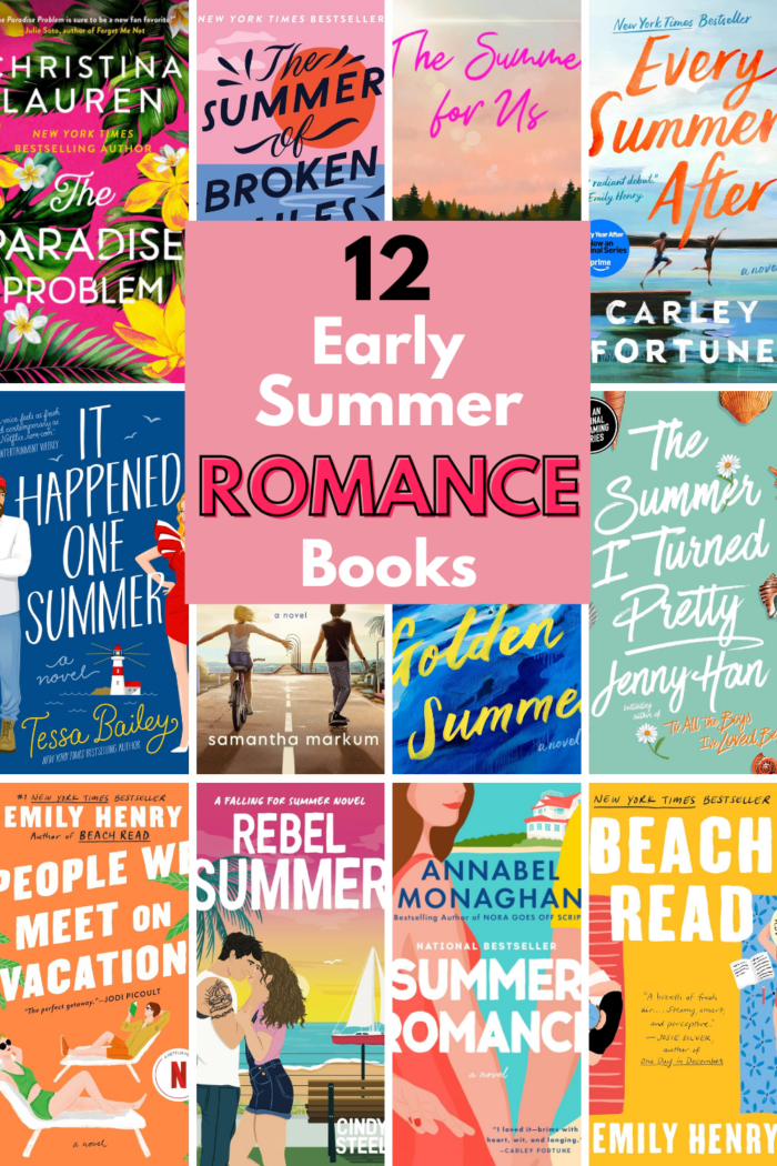 12 Fun early Summer romance books to read this year