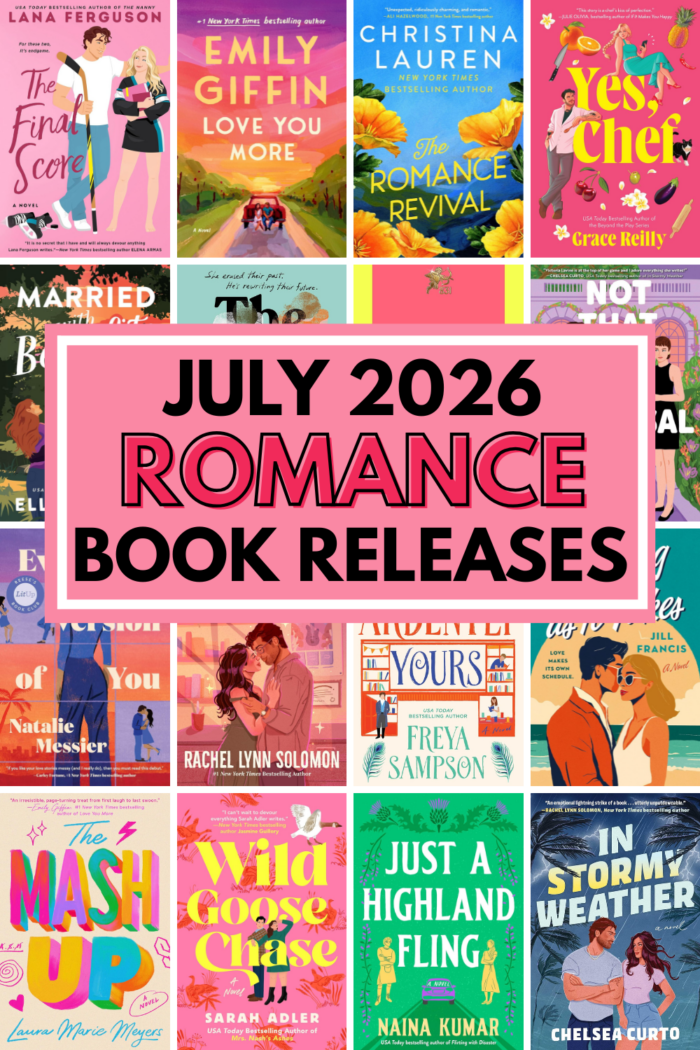 July 2026 Romance new book releases