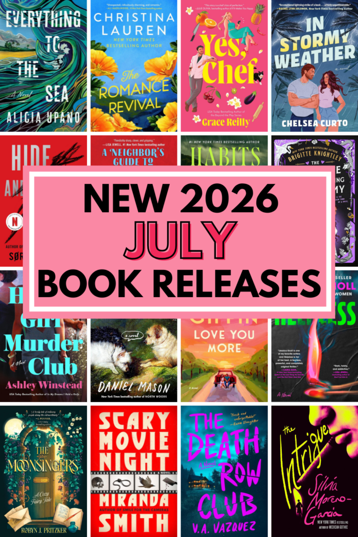 July 2026 new book releases