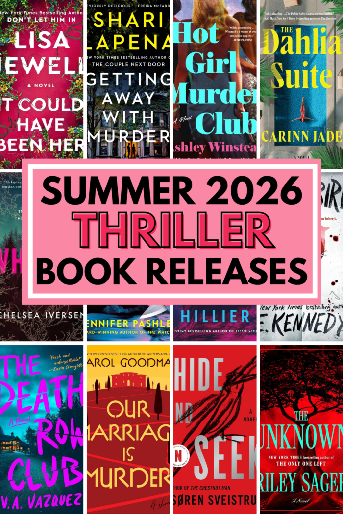 Most anticipated Thriller books releasing Summer 2026