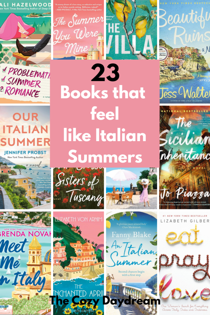 23 Books that feel like an Italian Summer