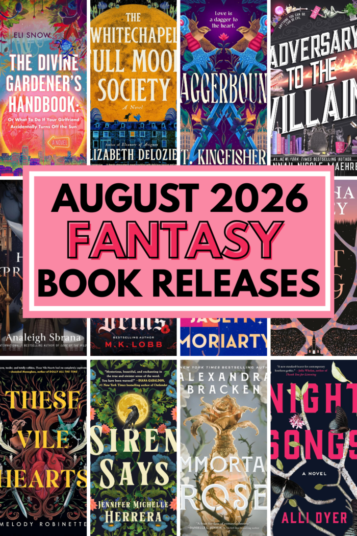 August 2026 Fantasy new book releases