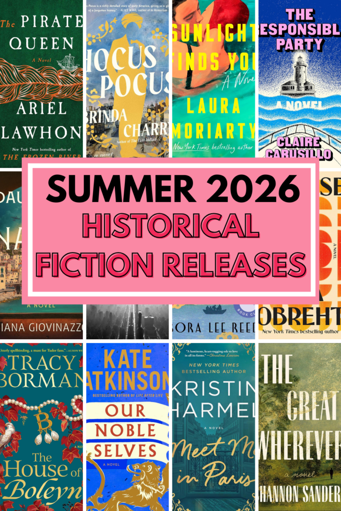 Historical Fiction Summer 2026 new book releases