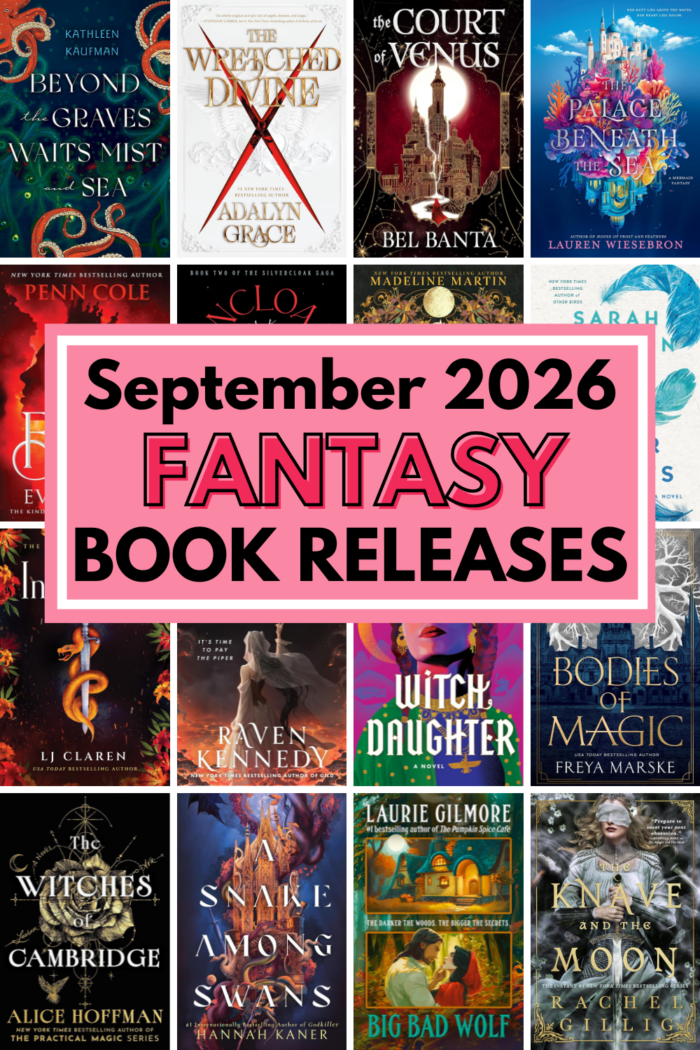 September 2026 Fantasy new book releases