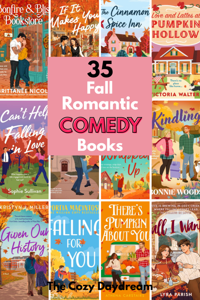 35 Fall romantic comedy books to read this Autumn