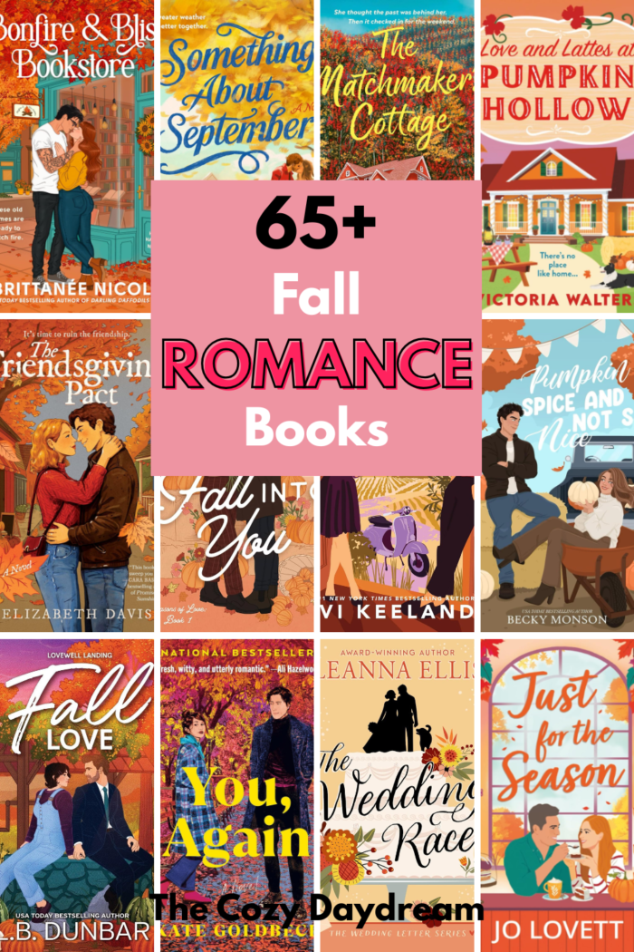 65+ Fall romance books to read this Autumn